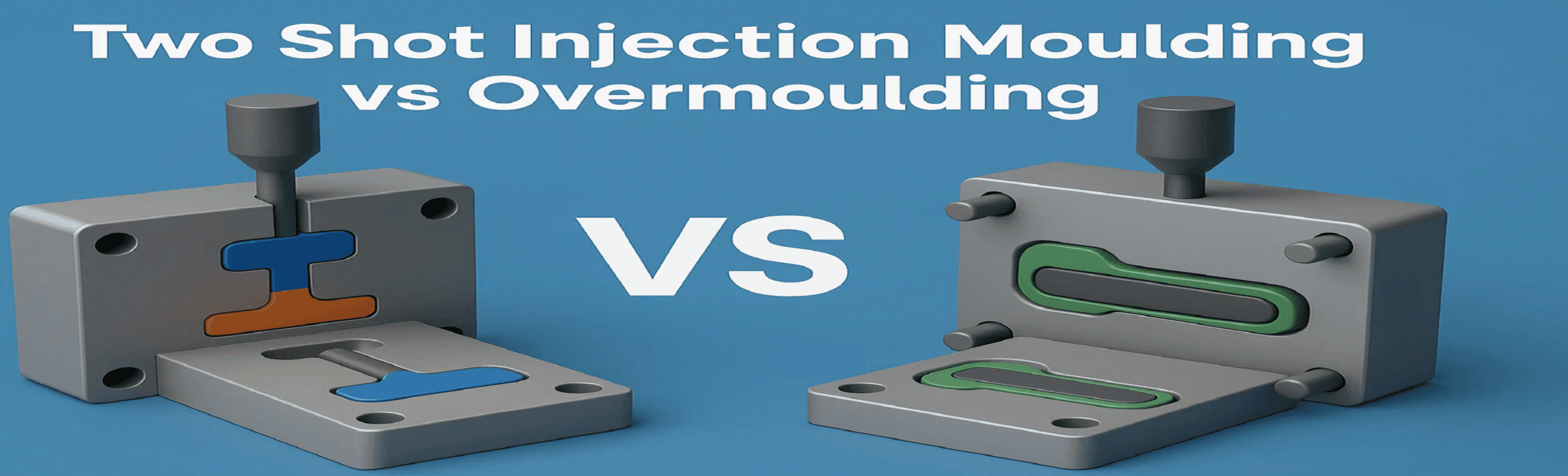 Two Shot Injection Moulding vs Overmoulding
