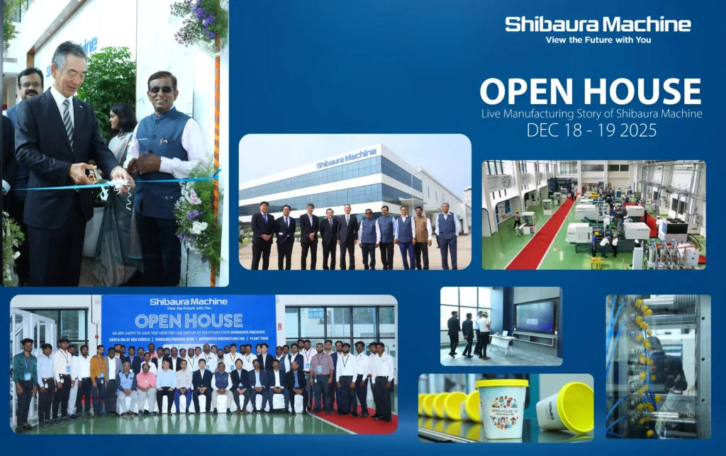 Shibaura Machine India Open House Event 2025 featuring Technical Center inauguration and live manufacturing demonstrations